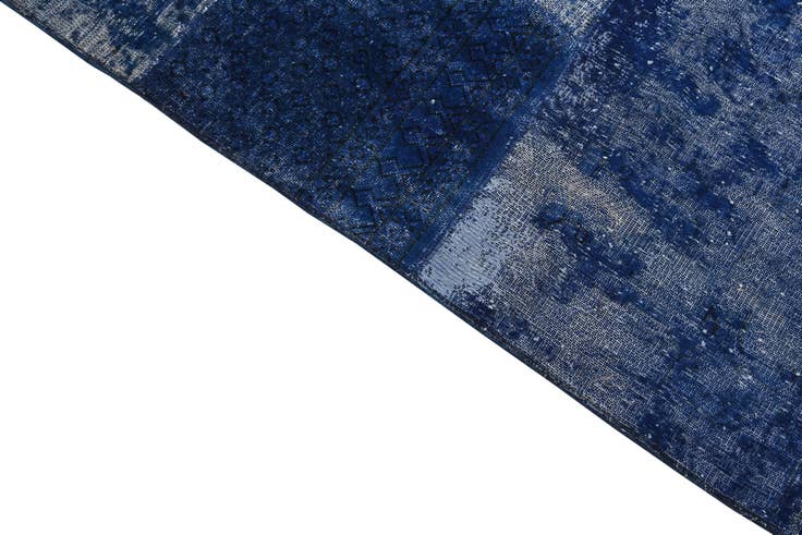 Detail image of 8' 10 x 12' 2 Hand Knotted Ultra Vintage Persian Wool Rug