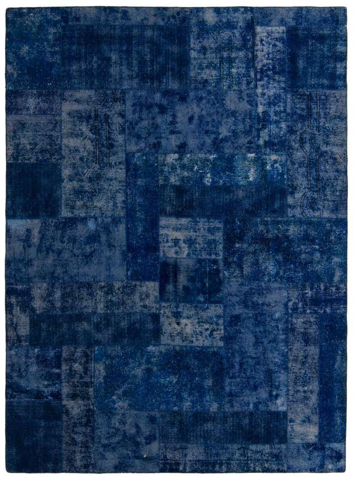 8' 10 x 12' 2 Hand Knotted Ultra Vintage Persian Wool Rug