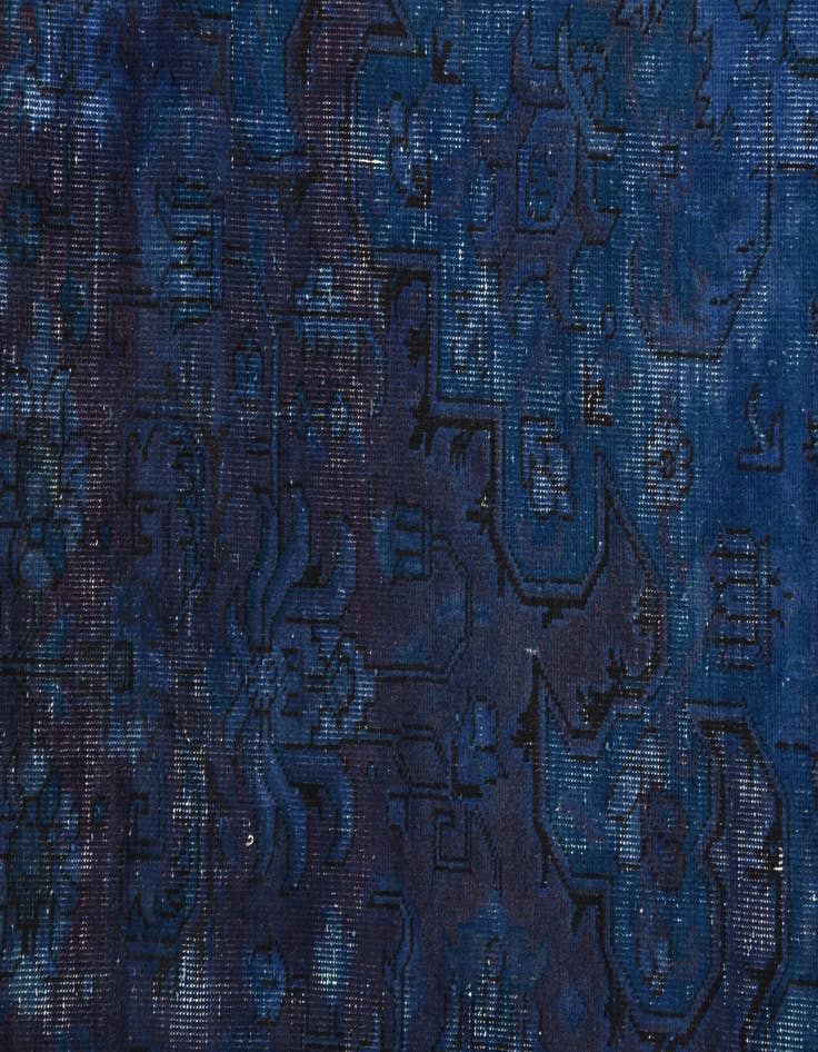 Detail image of 9' 9 x 12' 2  Hand Knotted Ultra Vintage Persian Wool Rug