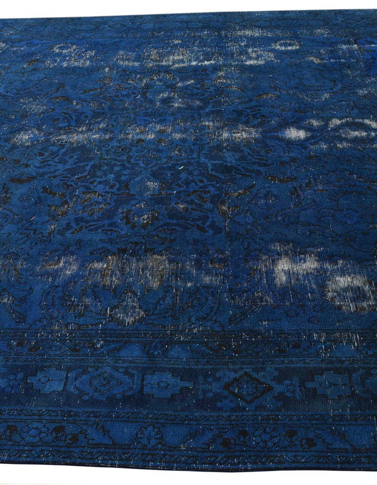Detail image of 9' 7 x 12' 5  Hand Knotted Ultra Vintage Persian Wool Rug