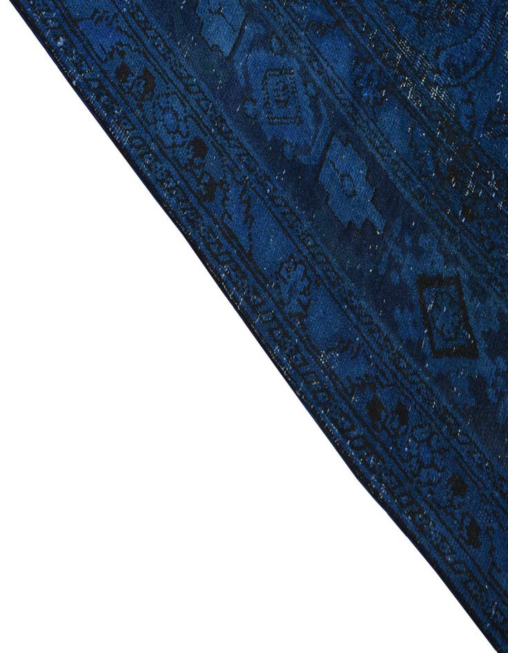 Detail image of 9' 7 x 12' 5  Hand Knotted Ultra Vintage Persian Wool Rug