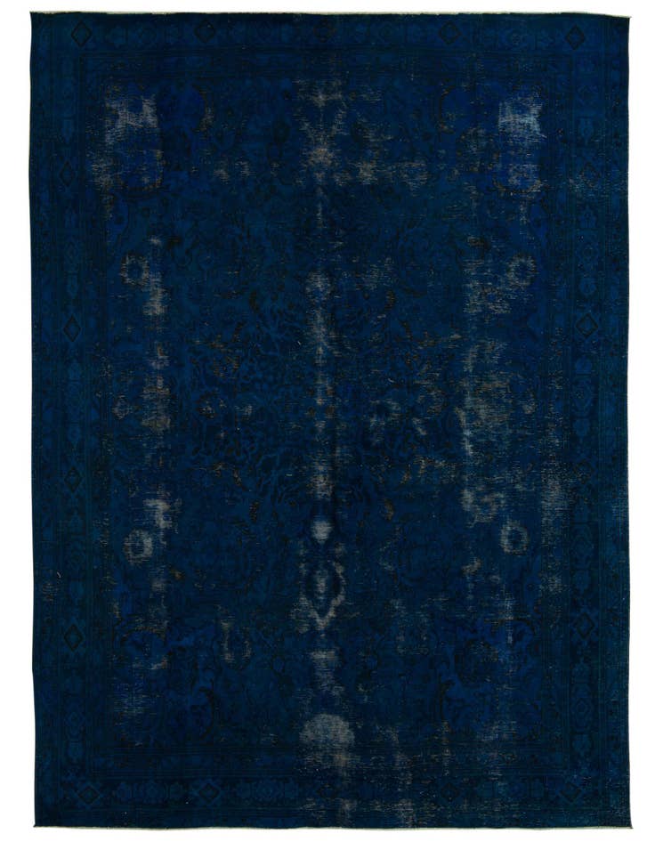 Detail image of 9' 7 x 12' 5 Hand Knotted Ultra Vintage Persian Wool Rug