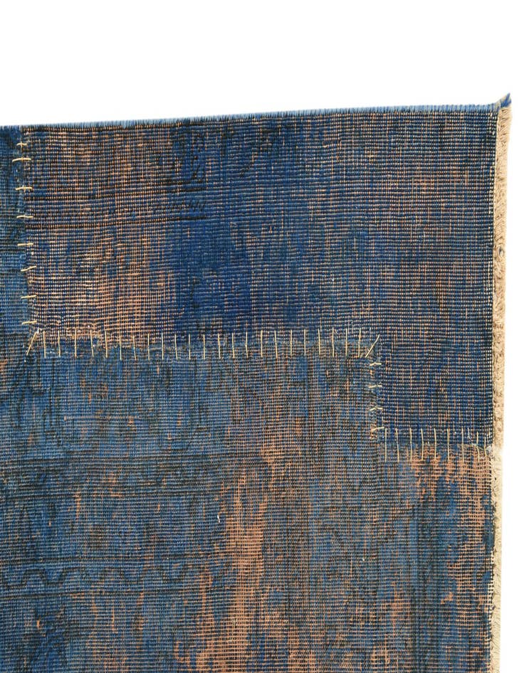 Detail image of 9' 7 x 10' 9  Hand Knotted Ultra Vintage Persian Wool Rug