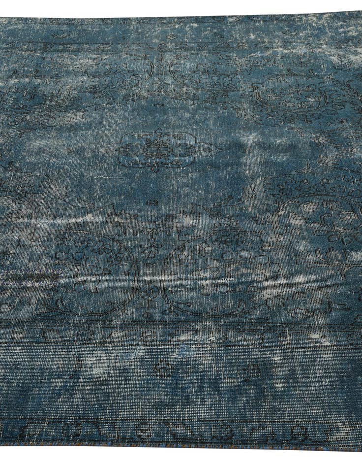 Detail image of 6' 4 x 9' 10  Hand Knotted Ultra Vintage Persian Wool Rug