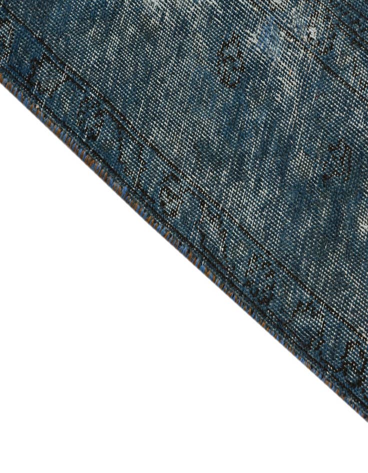 Detail image of 6' 4 x 9' 10  Hand Knotted Ultra Vintage Persian Wool Rug