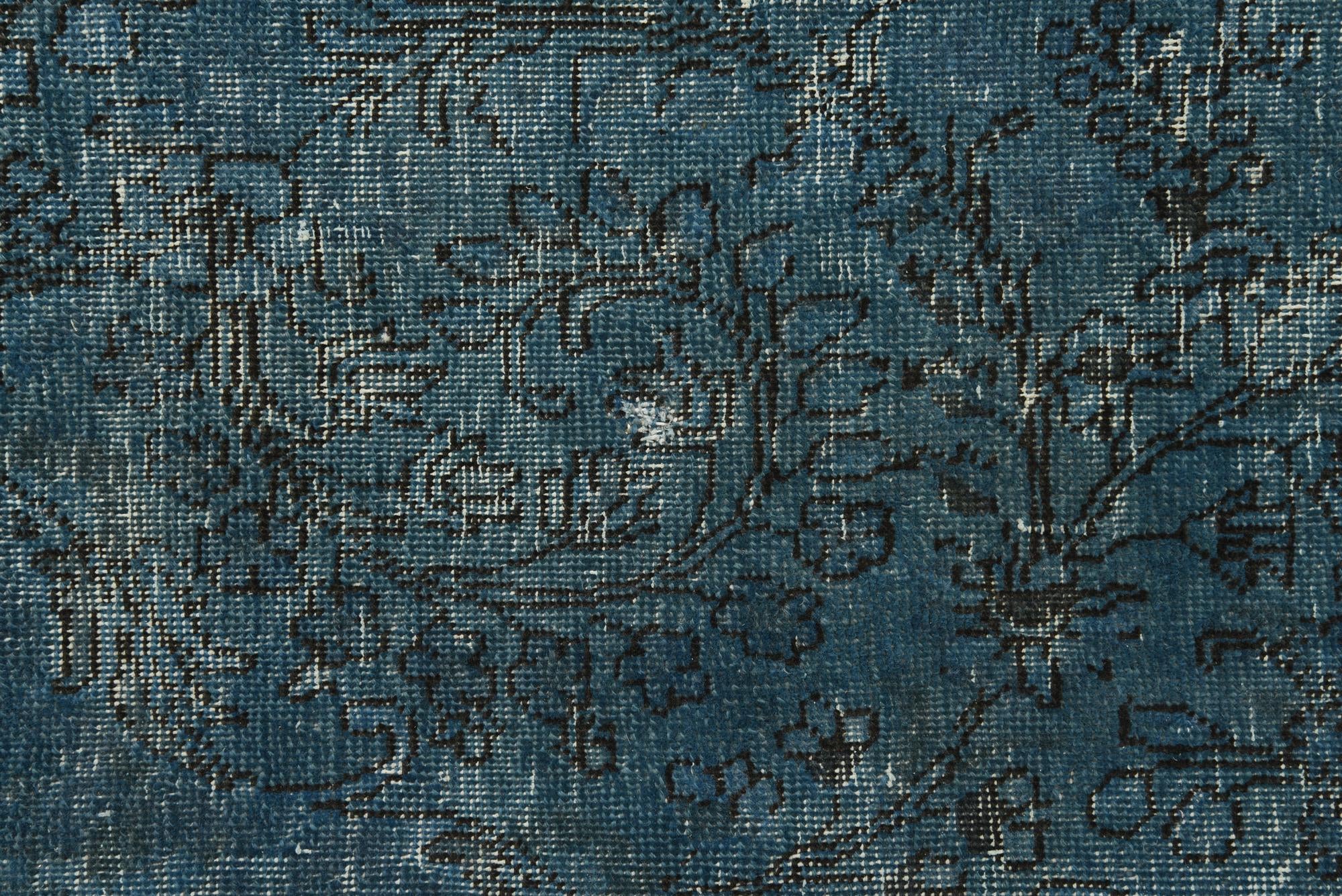 6' 4 x 9' 10 Hand Knotted Ultra Vintage Persian Wool Rug