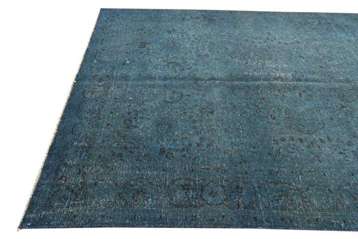 6' 9 x 9' 4 Hand Knotted Ultra Vintage Persian Wool Rug
