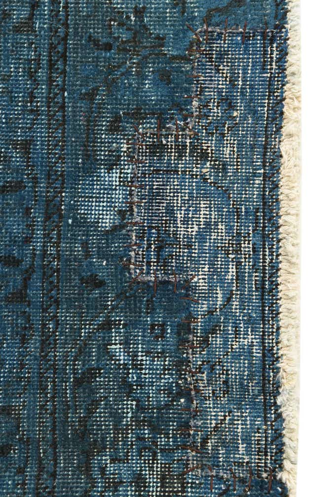 6' 9 x 9' 4 Hand Knotted Ultra Vintage Persian Wool Rug