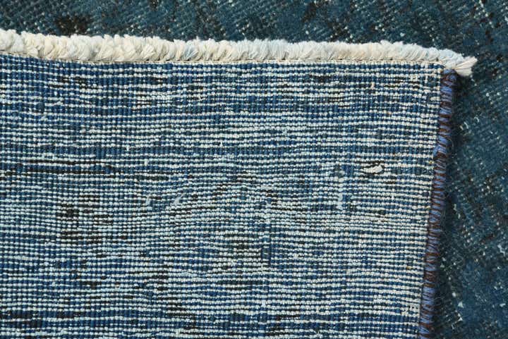 6' 9 x 9' 4 Hand Knotted Ultra Vintage Persian Wool Rug