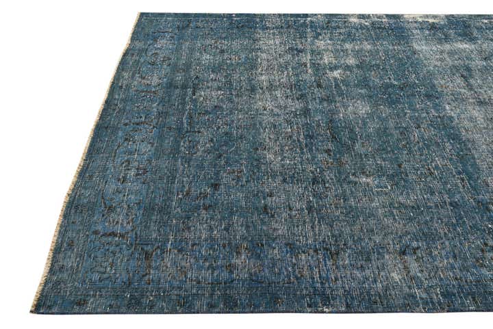 6' 3 x 9' 8 Hand Knotted Ultra Vintage Persian Wool Rug