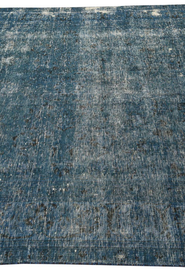 Detail image of 6' 3 x 9' 8 Hand Knotted Ultra Vintage Persian Wool Rug