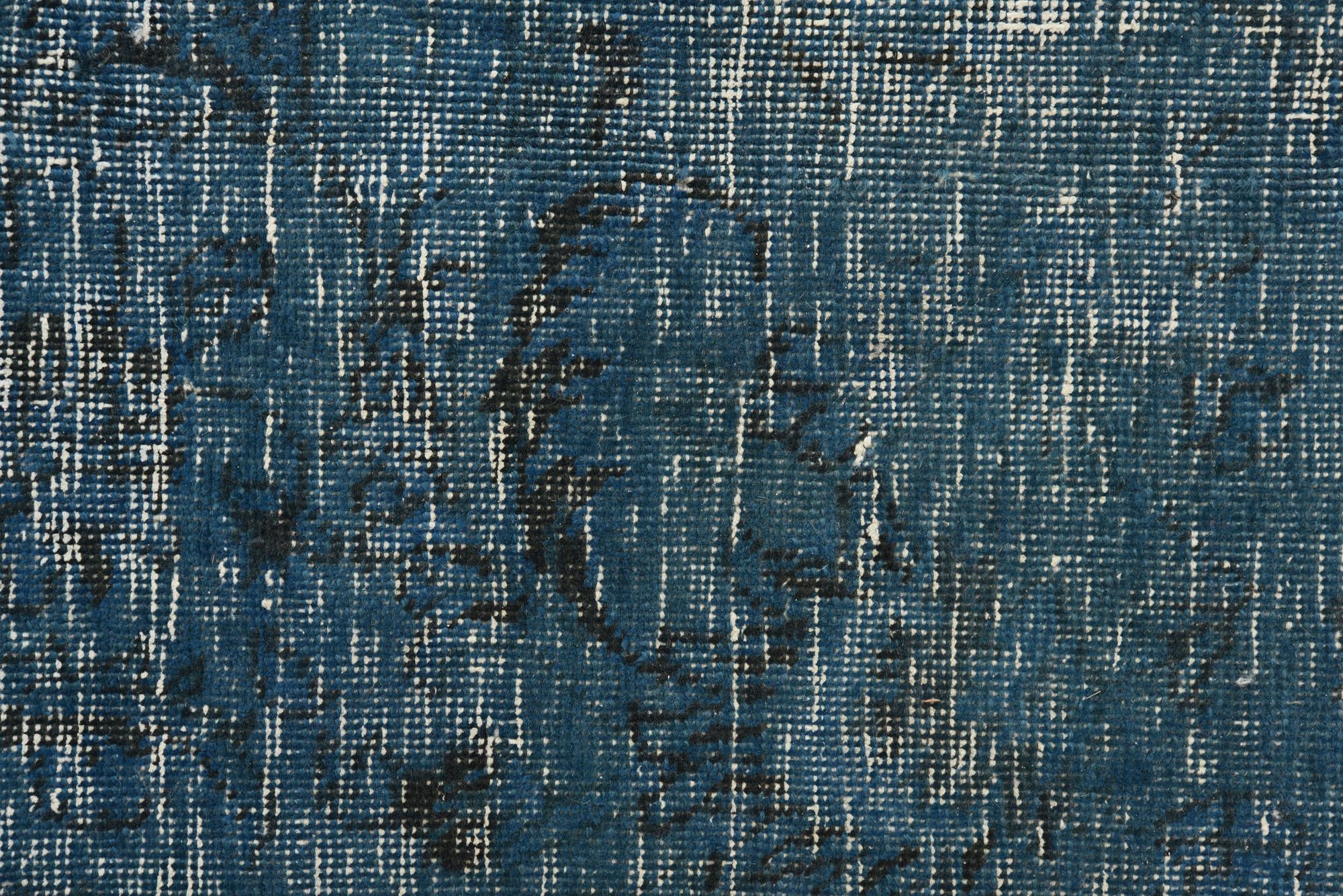 6' 3 x 9' 8 Hand Knotted Ultra Vintage Persian Wool Rug