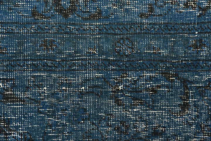 6' 3 x 9' 8 Hand Knotted Ultra Vintage Persian Wool Rug