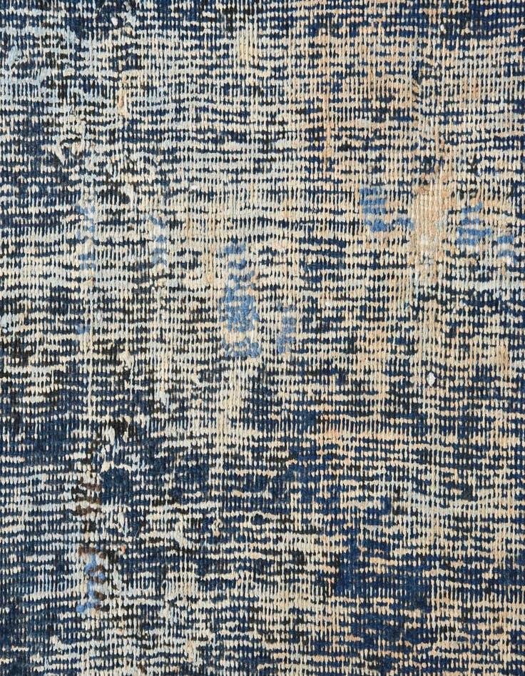 Detail image of 6' 8 x 9' 10  Hand Knotted Ultra Vintage Persian Wool Rug