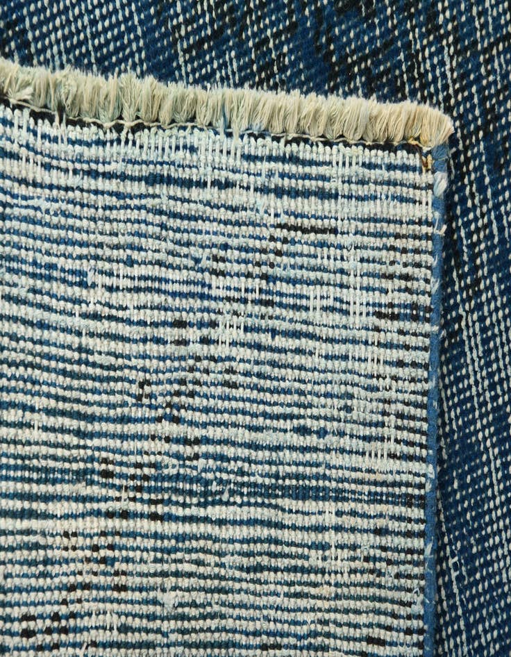 Detail image of 6' 7 x 9' 2  Hand Knotted Ultra Vintage Persian Wool Rug