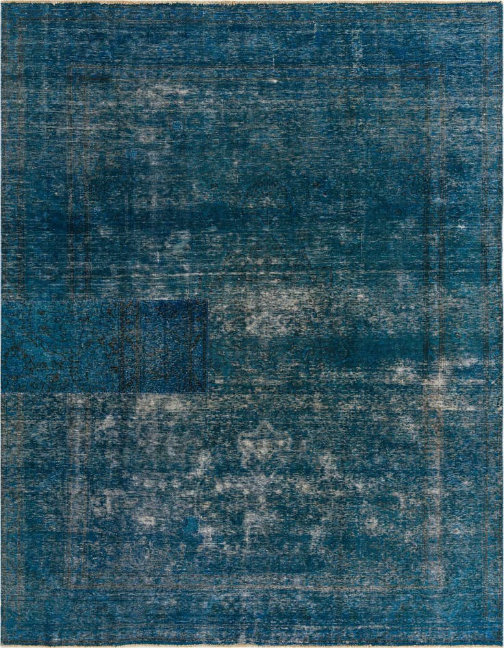 Detail image of 8' 2 x 11' 4 Hand Knotted Ultra Vintage Persian Wool Rug