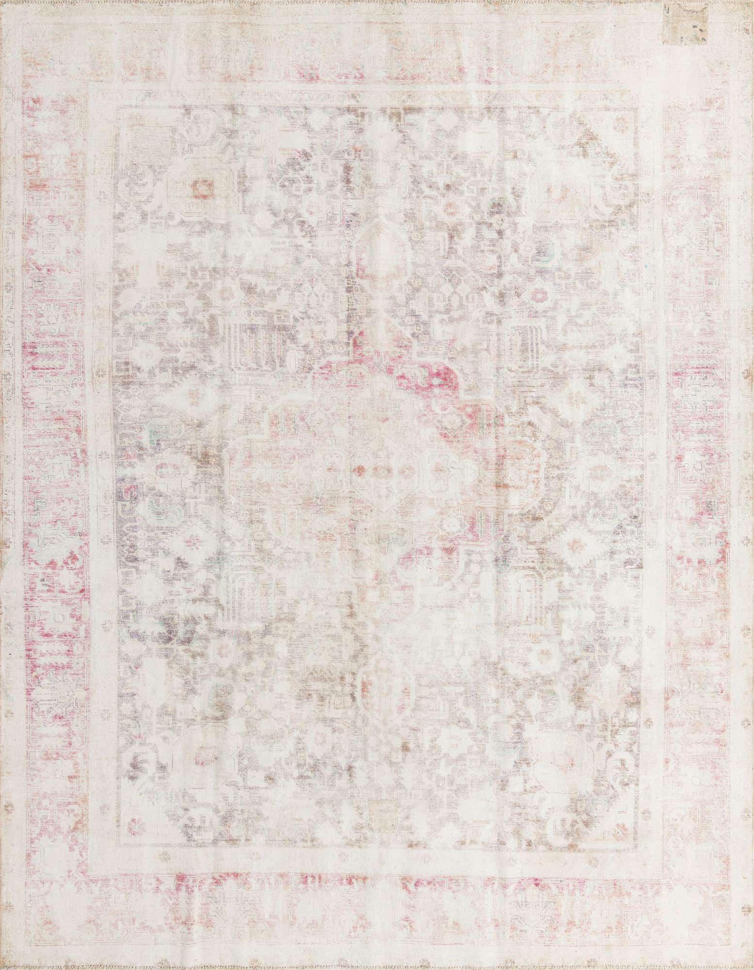 Primary image 9' 9 x 12' 7  Hand Knotted Ultra Vintage Persian Wool Rug