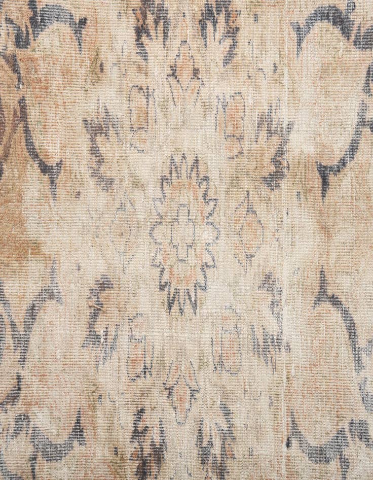 Detail image of 9' 3 x 12' 3  Hand Knotted Ultra Vintage Persian Wool Rug