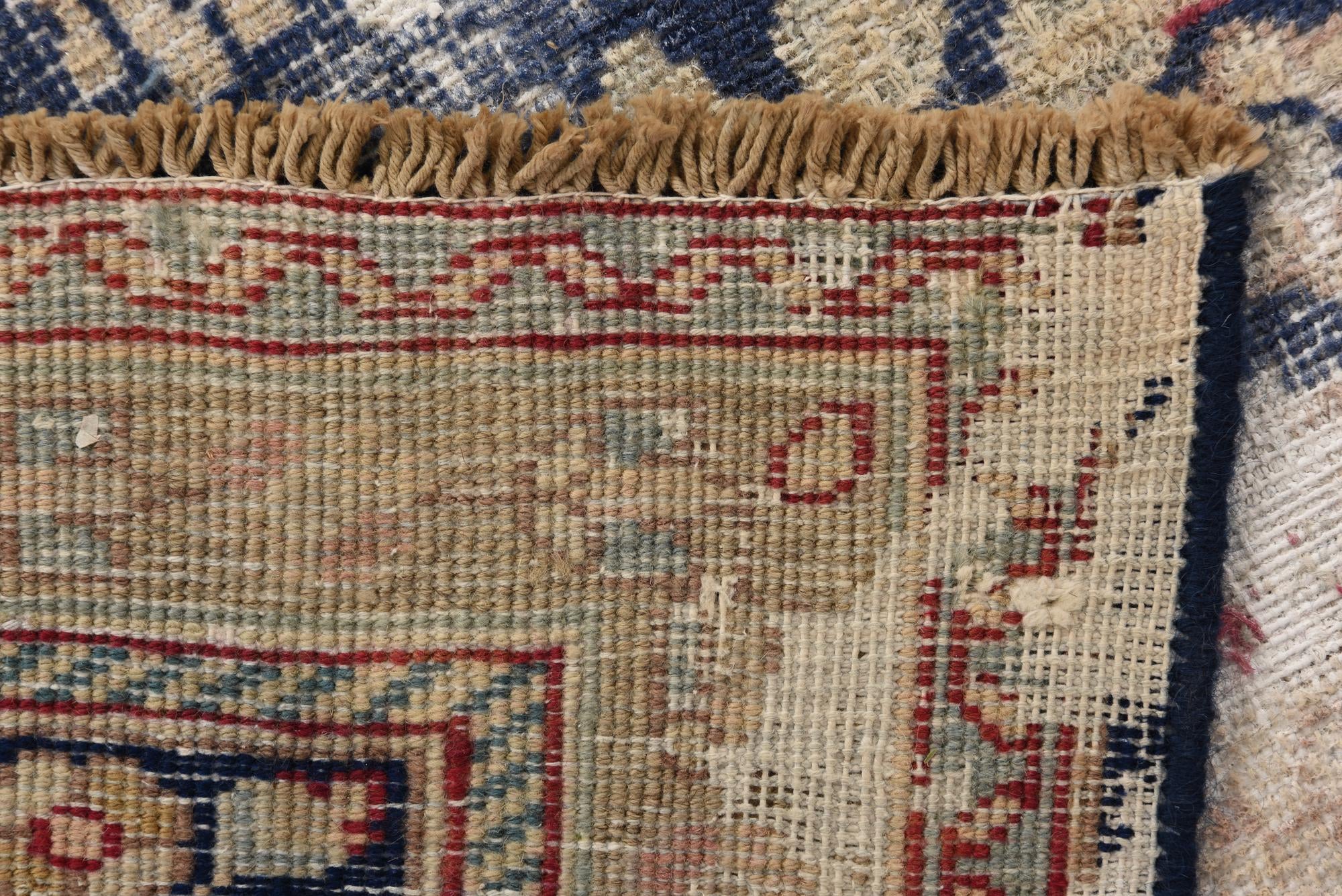 9' x 11' 8 Hand Knotted Ultra Vintage Persian Wool Rug