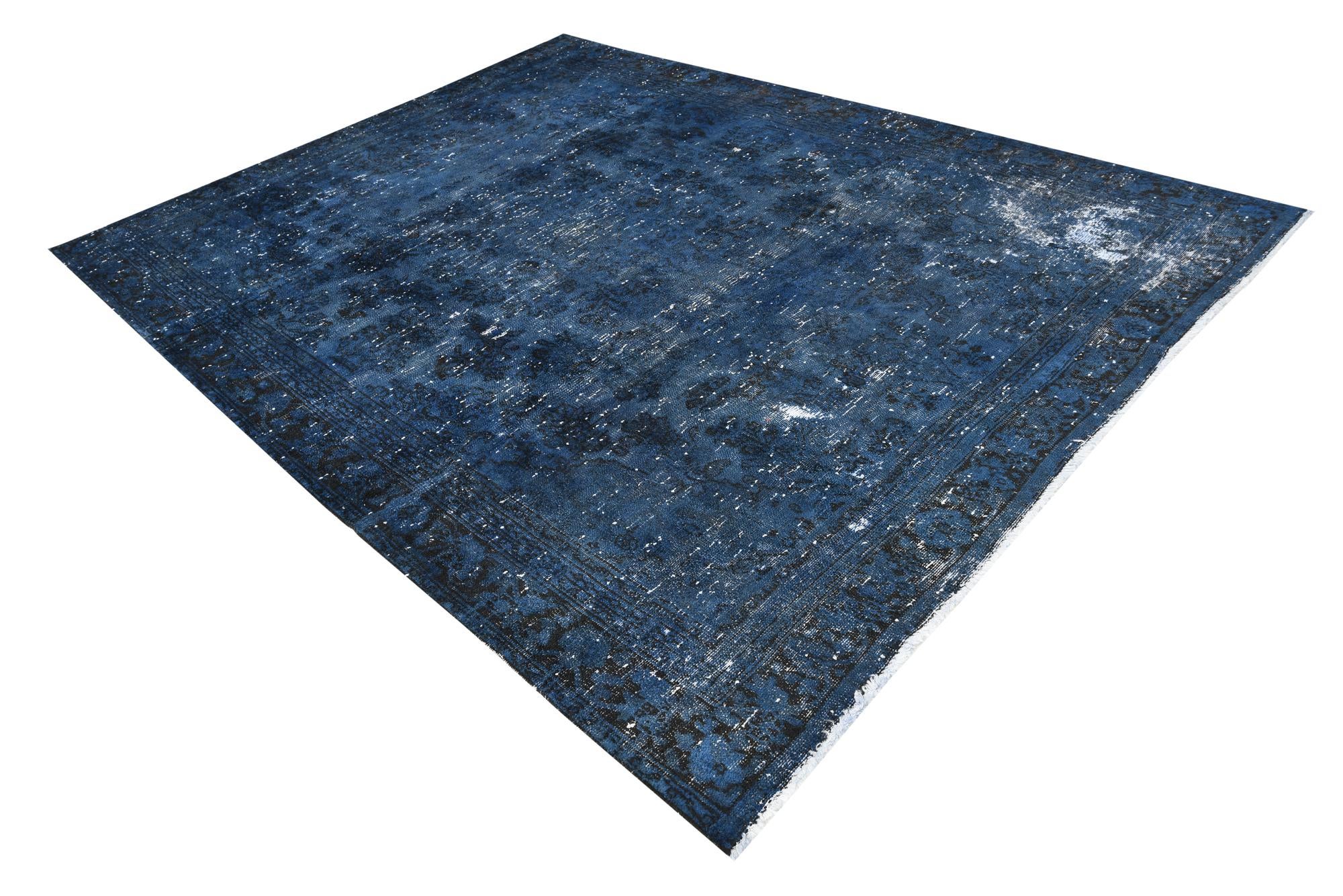 8' 1 x 10' 9 Hand Knotted Ultra Vintage Persian Wool Rug