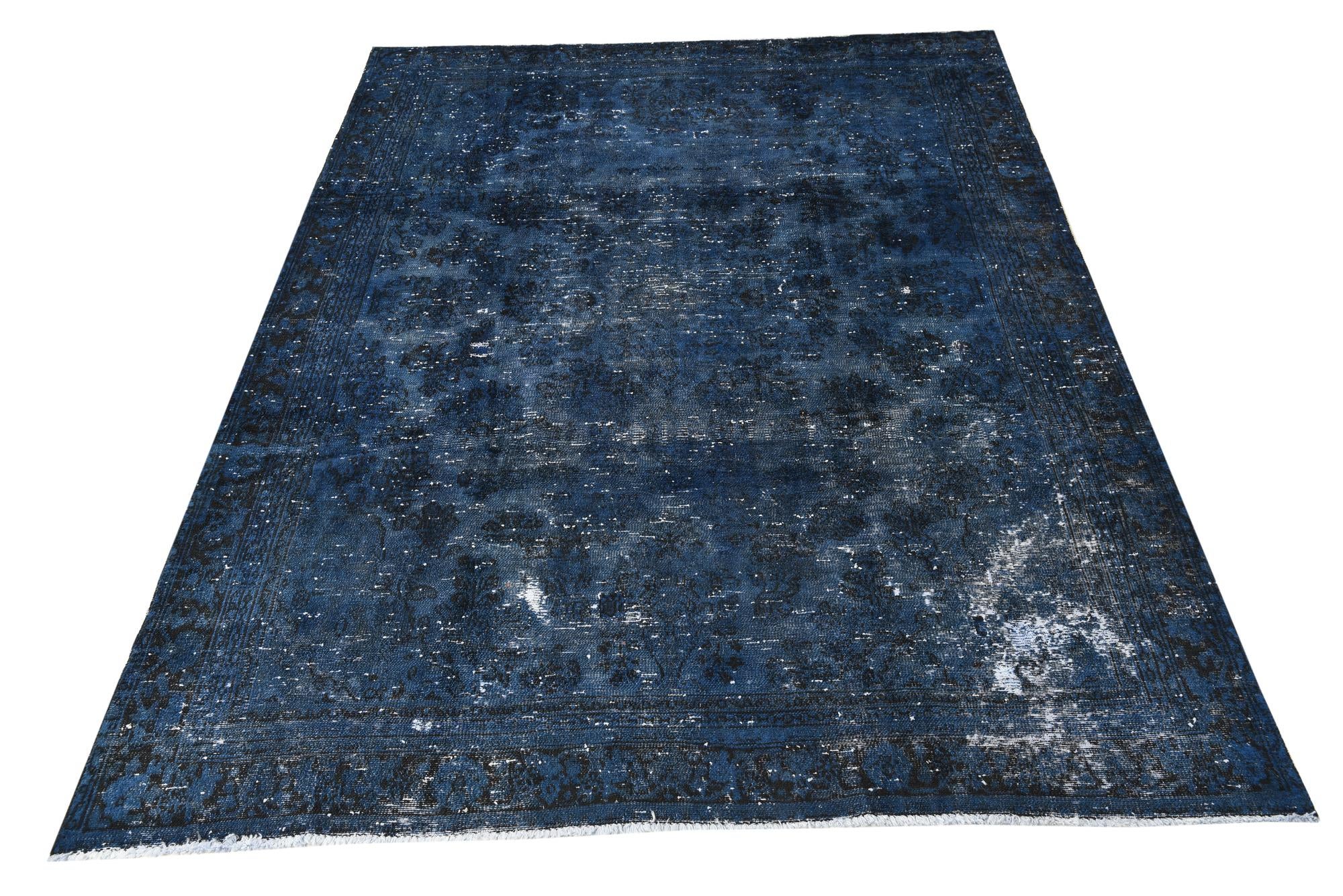 8' 1 x 10' 9 Hand Knotted Ultra Vintage Persian Wool Rug