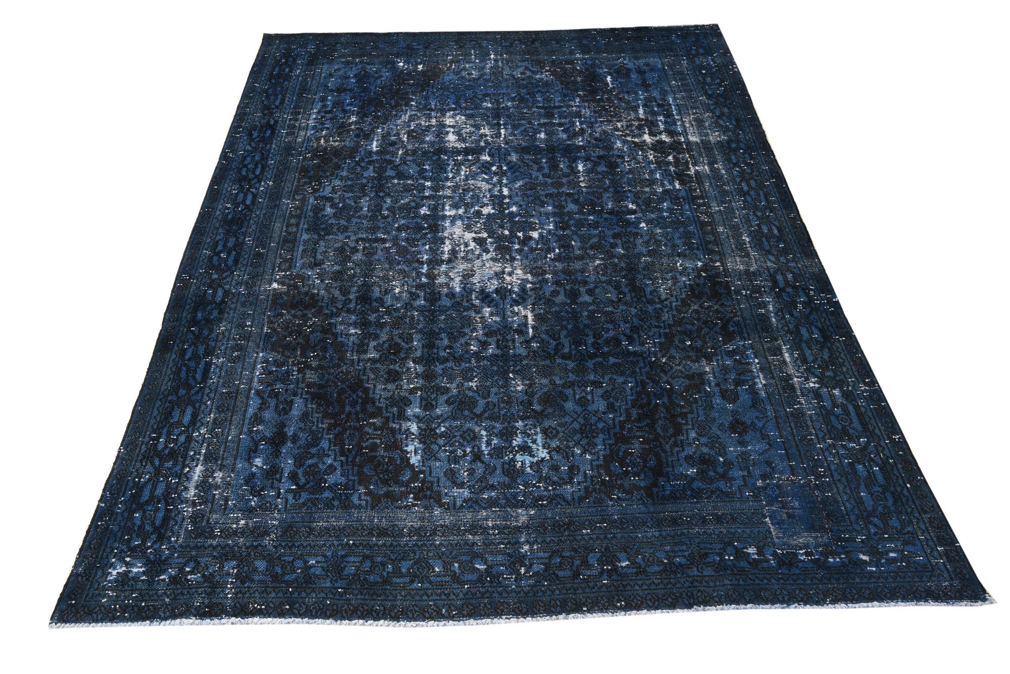 8' x 11' 1 Hand Knotted Ultra Vintage Persian Wool Rug