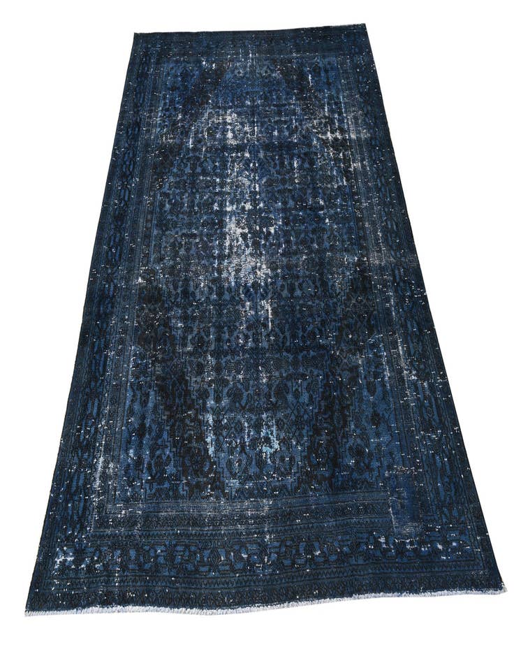 Detail image of 8' x 11' 1  Hand Knotted Ultra Vintage Persian Wool Rug