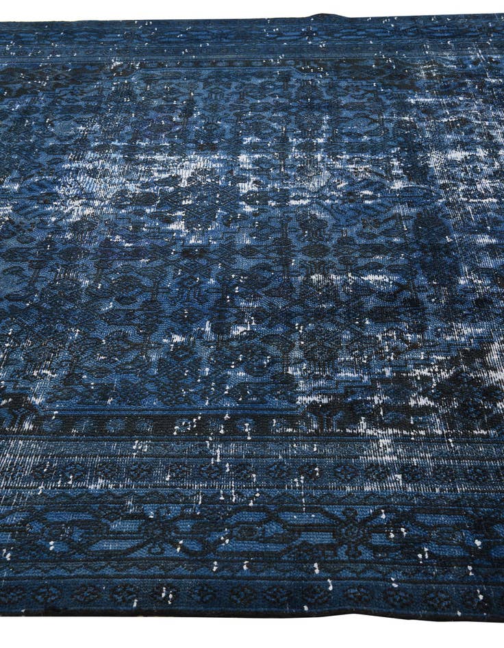 Detail image of 8' x 11' 1  Hand Knotted Ultra Vintage Persian Wool Rug