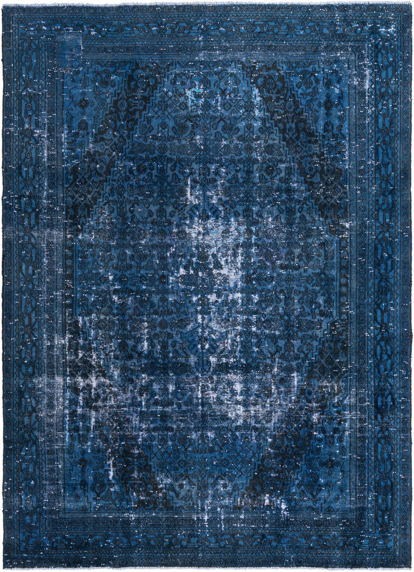8' x 11' 1 Hand Knotted Ultra Vintage Persian Wool Rug