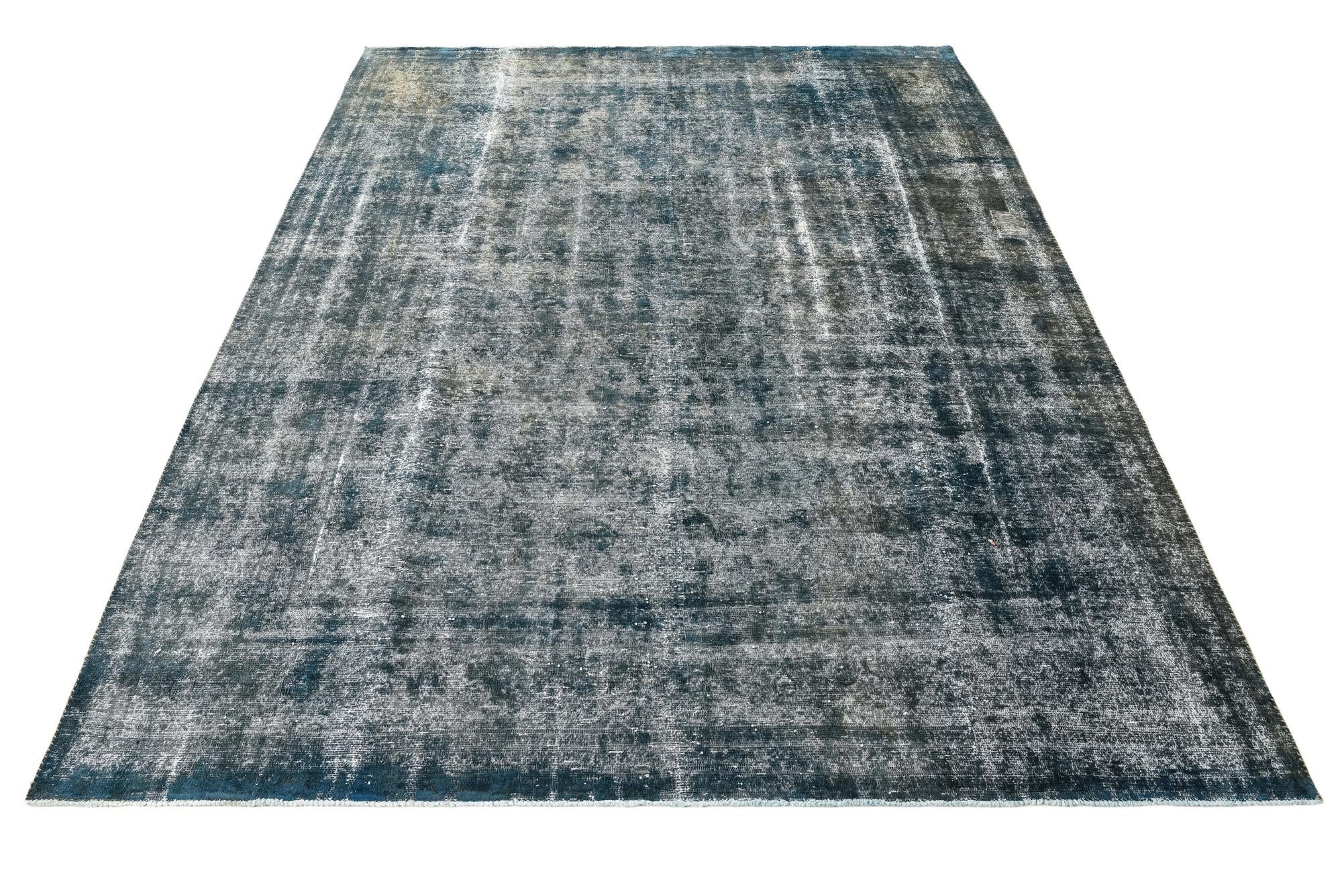 9' 9 x 12' 6 Hand Knotted Ultra Vintage Persian Wool Rug