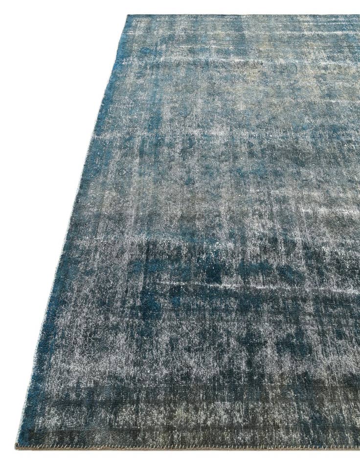 Detail image of 9' 9 x 12' 6  Hand Knotted Ultra Vintage Persian Wool Rug