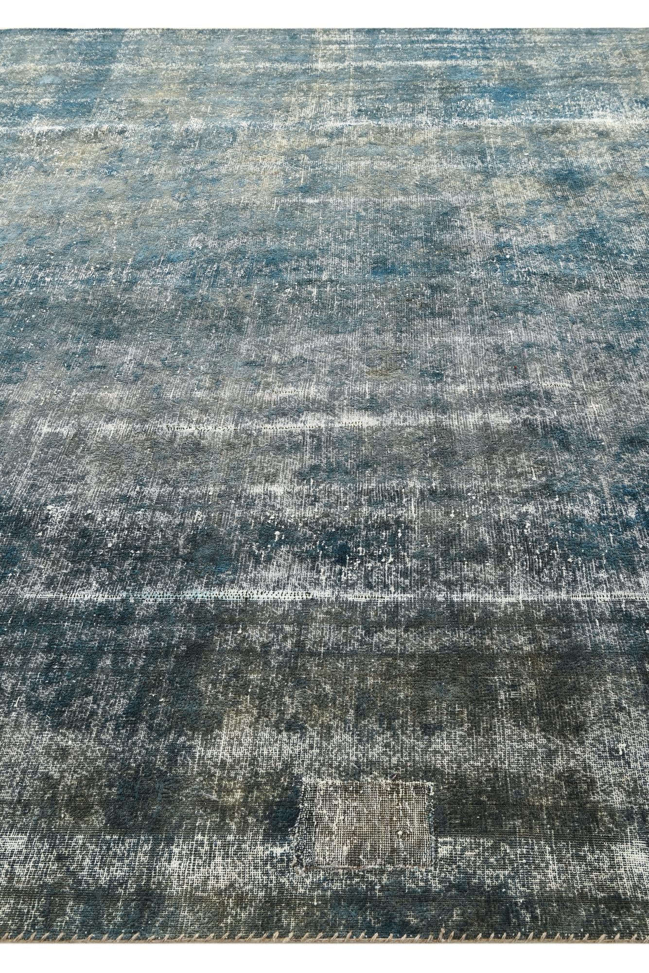 9' 9 x 12' 6 Hand Knotted Ultra Vintage Persian Wool Rug