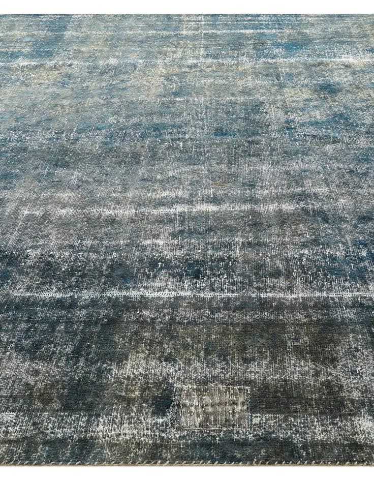 Detail image of 9' 9 x 12' 6  Hand Knotted Ultra Vintage Persian Wool Rug