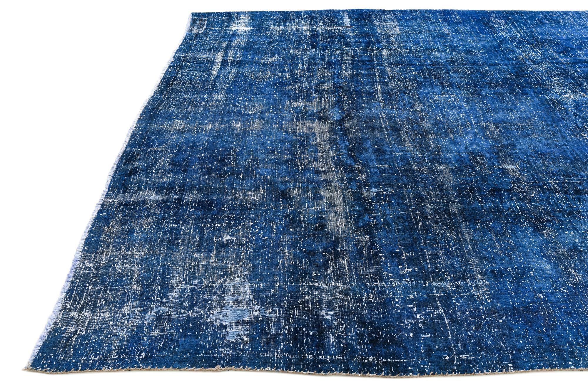 9' 4 x 10' 1 Hand Knotted Ultra Vintage Persian Wool Rug