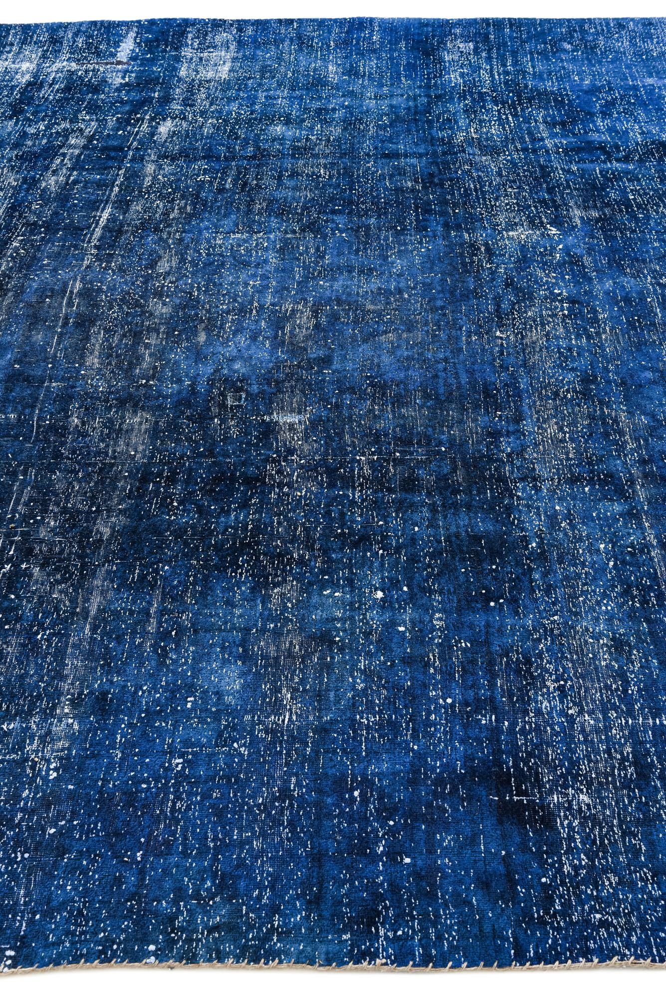 9' 4 x 10' 1 Hand Knotted Ultra Vintage Persian Wool Rug