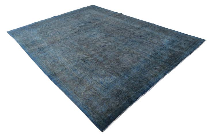 Detail image of 9' 2 x 13' 3 Hand Knotted Ultra Vintage Persian Wool Rug