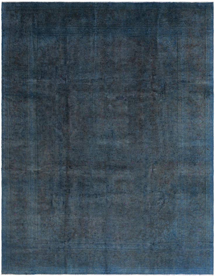 Detail image of 9' 2 x 13' 3 Hand Knotted Ultra Vintage Persian Wool Rug
