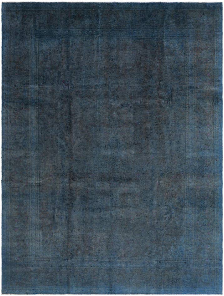 Detail image of 9' 2 x 13' 3 Hand Knotted Ultra Vintage Persian Wool Rug