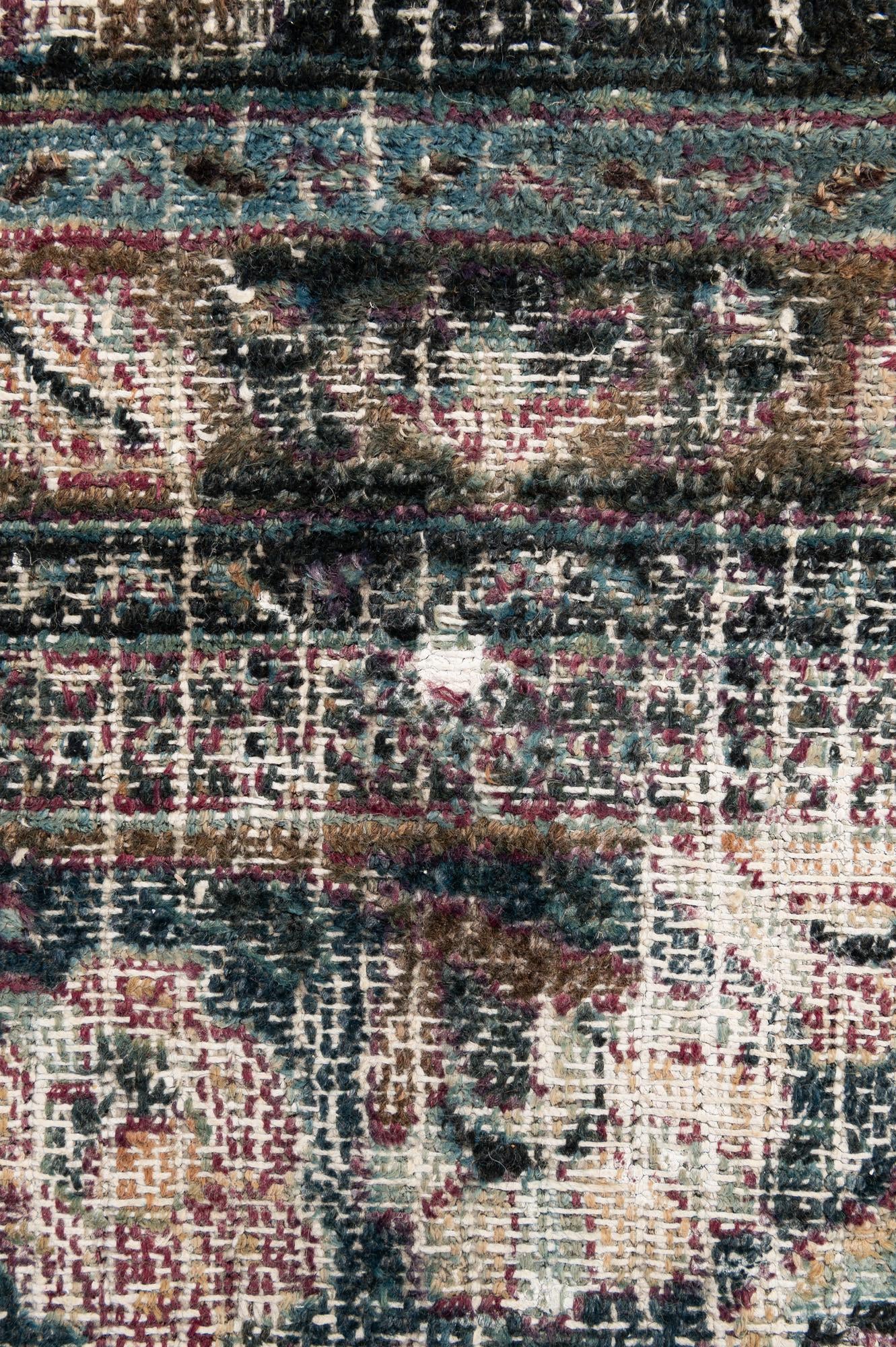 10' 1 x 13' 4 Hand Knotted Ultra Vintage Persian Wool Rug