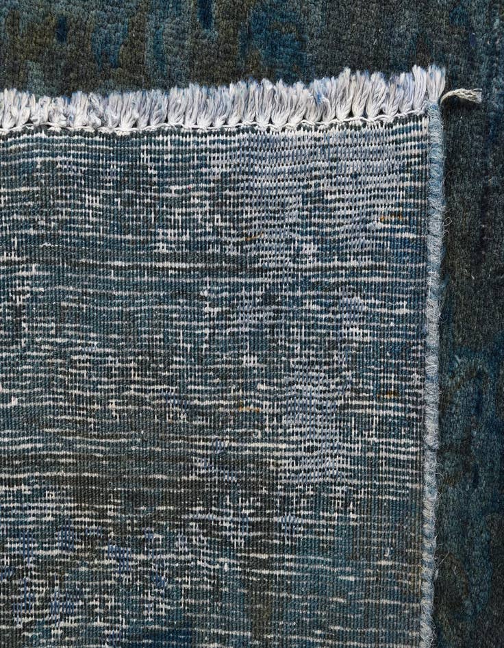 Detail image of 9' 7 x 12' 8  Hand Knotted Ultra Vintage Persian Wool Rug