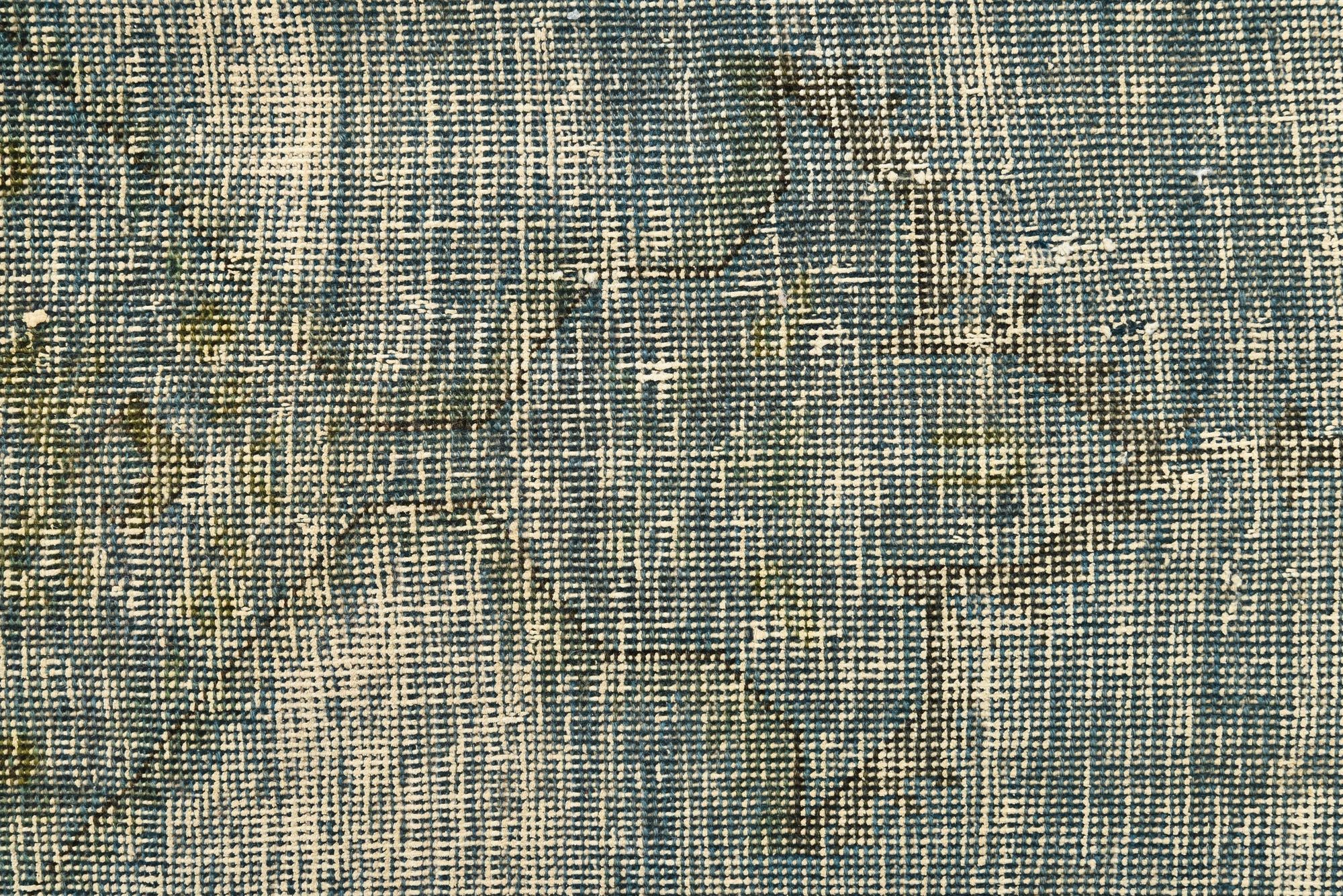 10' x 12' 5 Hand Knotted Ultra Vintage Persian Wool Rug