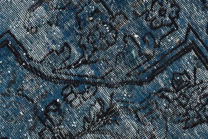 9' 5 x 13' Hand Knotted Ultra Vintage Persian Wool Rug