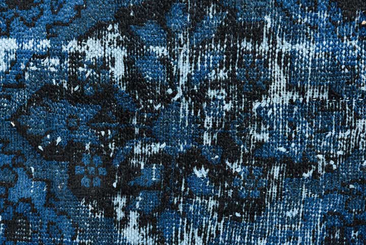 6' 5 x 9' 2 Hand Knotted Ultra Vintage Persian Wool Rug