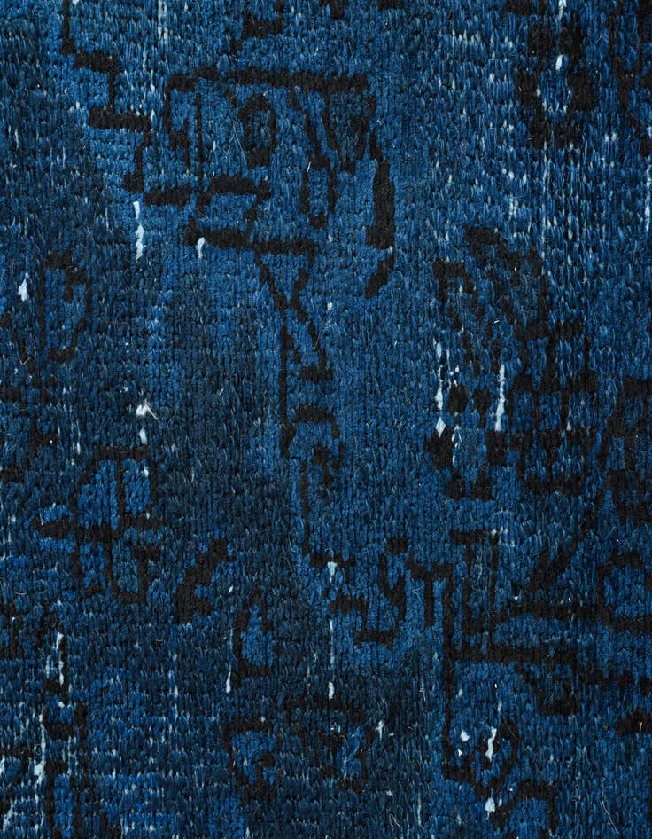 Detail image of 6' 5 x 9' 2  Hand Knotted Ultra Vintage Persian Wool Rug