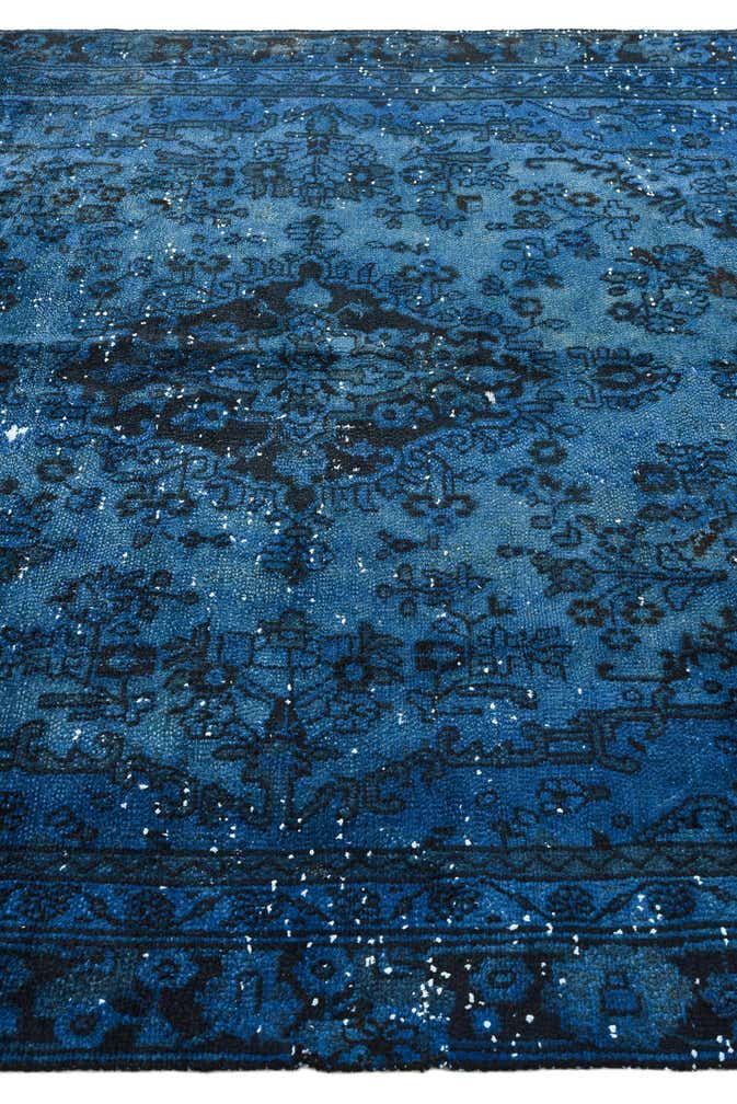 6' 4 x 9' Hand Knotted Ultra Vintage Persian Wool Rug