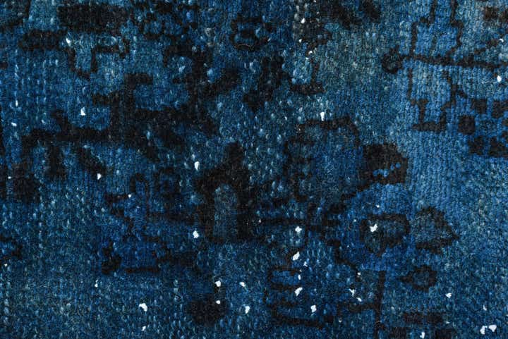 6' 4 x 9' Hand Knotted Ultra Vintage Persian Wool Rug