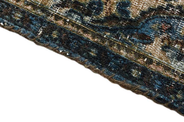 6' 10 x 11' Hand Knotted Ultra Vintage Persian Wool Rug