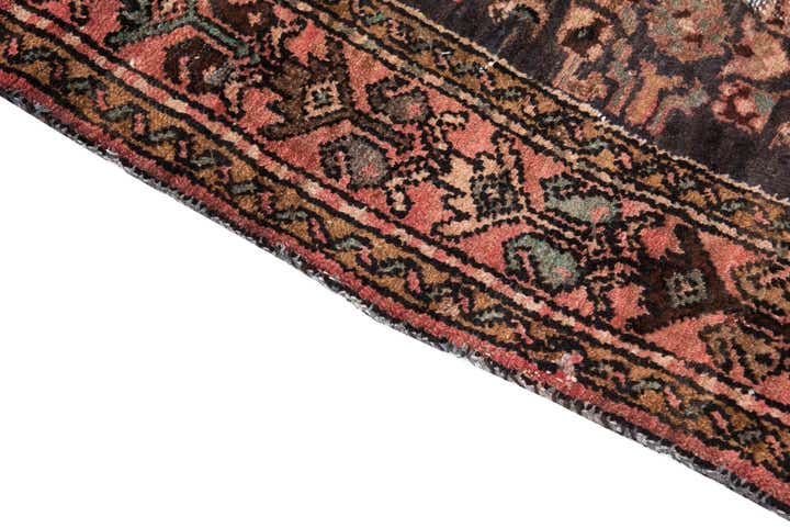 3' 9 x 7' 1 Hand Knotted Ultra Vintage Persian Wool Rug