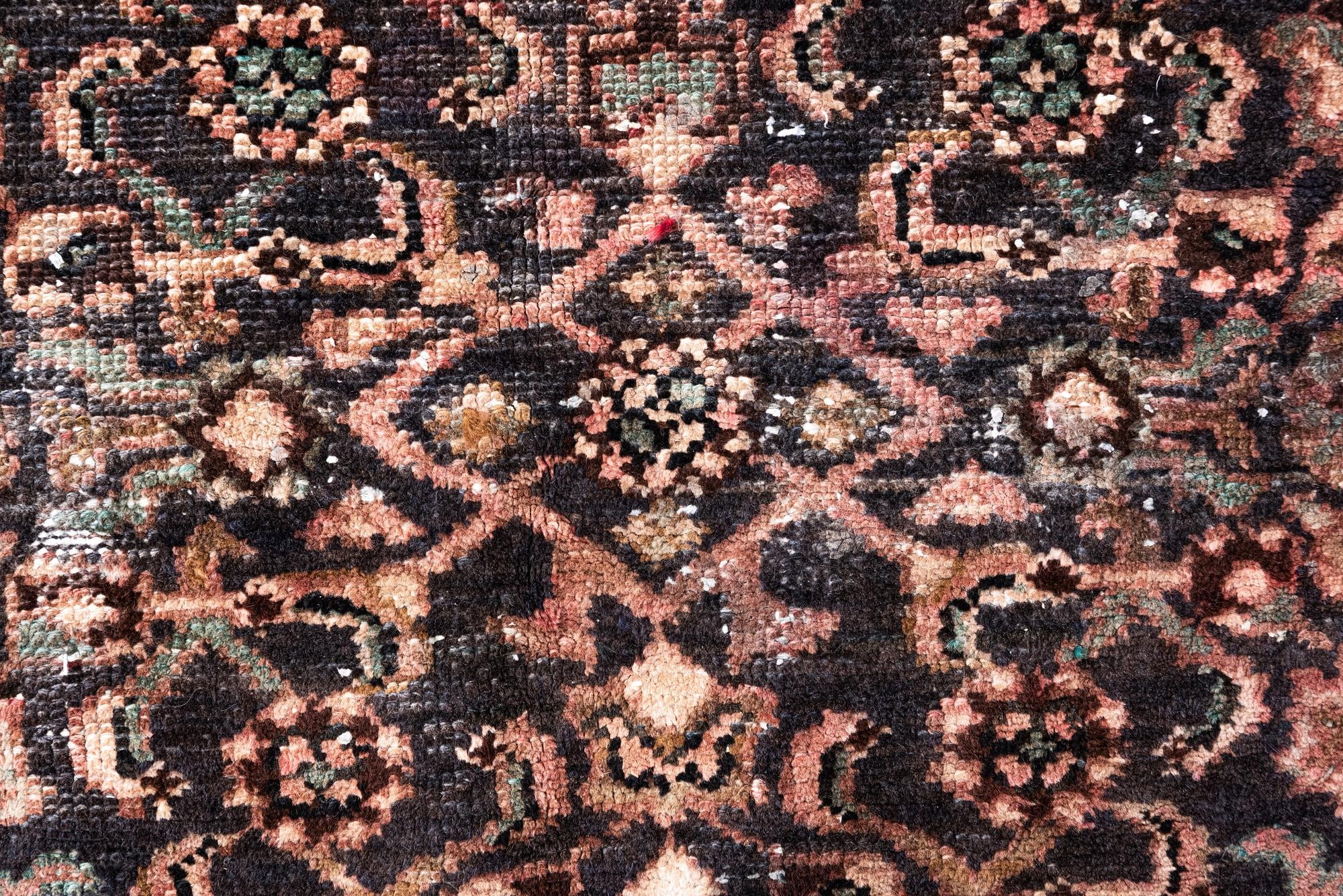3' 9 x 7' 1 Hand Knotted Ultra Vintage Persian Wool Rug