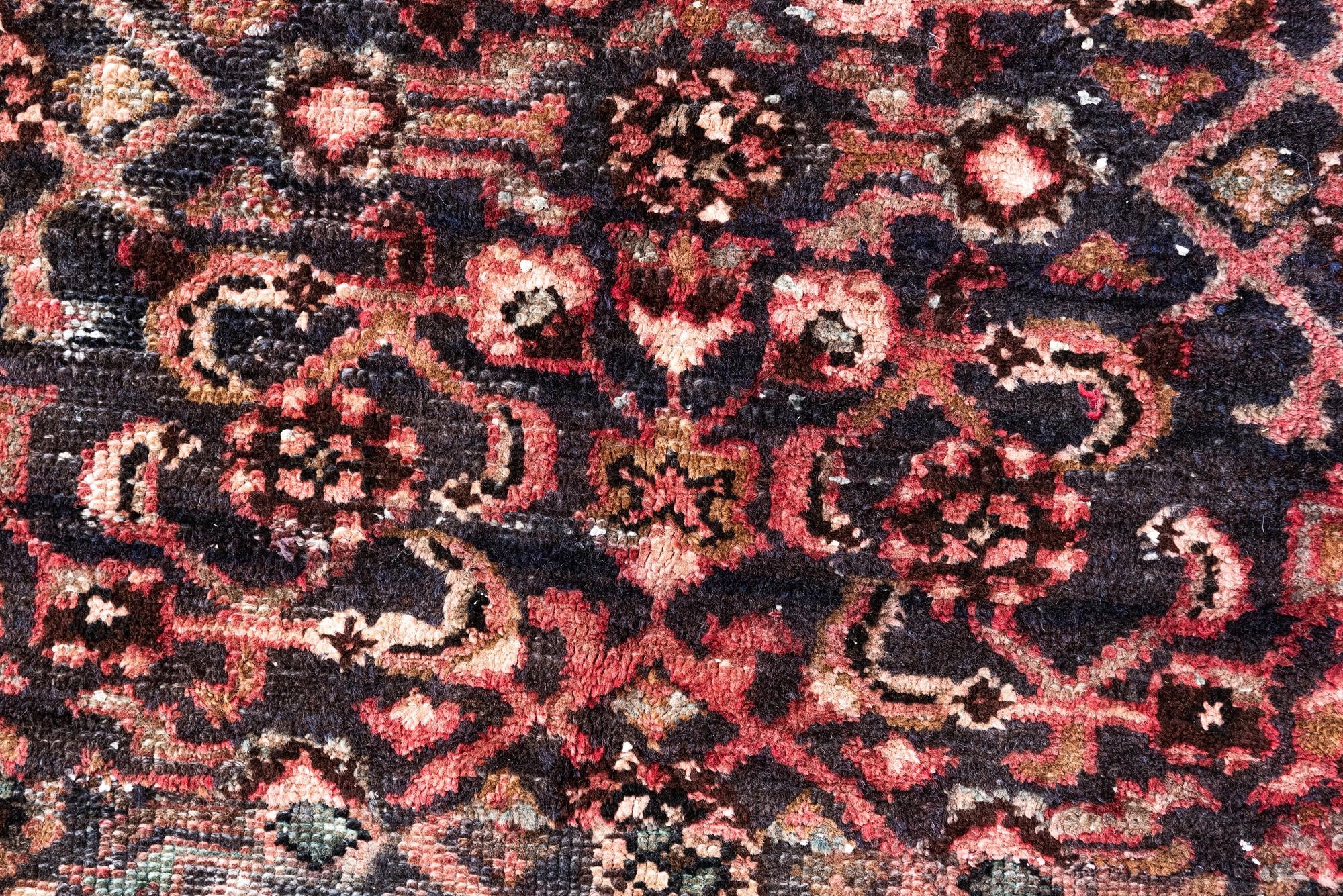 3' 9 x 7' 1 Hand Knotted Ultra Vintage Persian Wool Rug